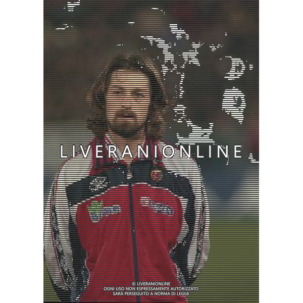 10-02-1999 PISA AMICHEVOLE ITALIA NORVEGIA NELLA FOTO MYKLAND AG ALDO LIVERANI SAS