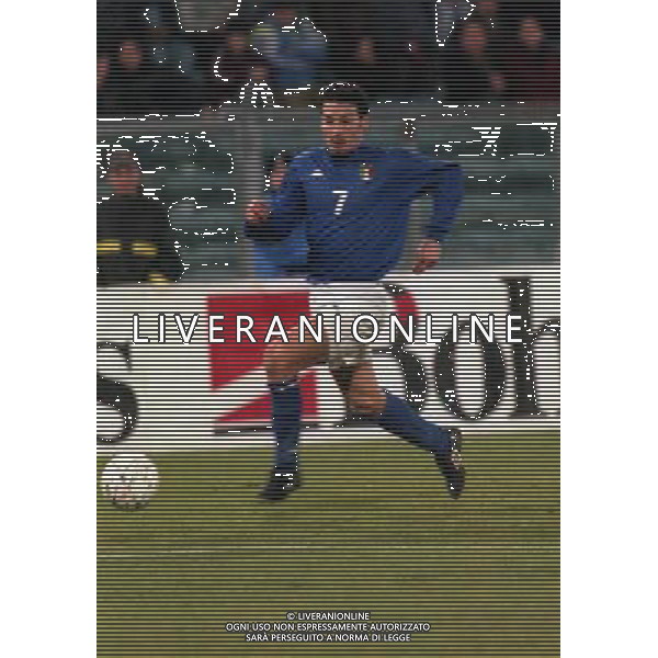 10-02-1999 PISA AMICHEVOLE ITALIA NORVEGIA NELLA FOTO GIANLUCA ZAMBROTTA AG ALDO LIVERANI SAS