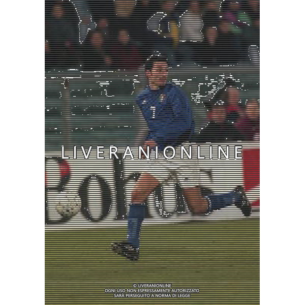 10-02-1999 PISA AMICHEVOLE ITALIA NORVEGIA NELLA FOTO GIANLUCA ZAMBROTTA AG ALDO LIVERANI SAS