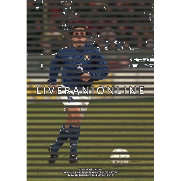 10-02-1999 PISA AMICHEVOLE ITALIA NORVEGIA NELLA FOTO FABIO CANNVARO AG ALDO LIVERANI SAS