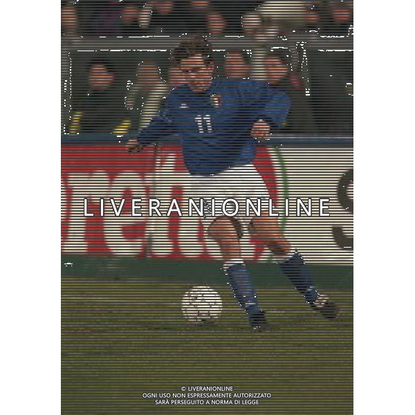 10-02-1999 PISA AMICHEVOLE ITALIA NORVEGIA NELLA FOTO EUSEBIO DI FRANCESCO AG ALDO LIVERANI SAS