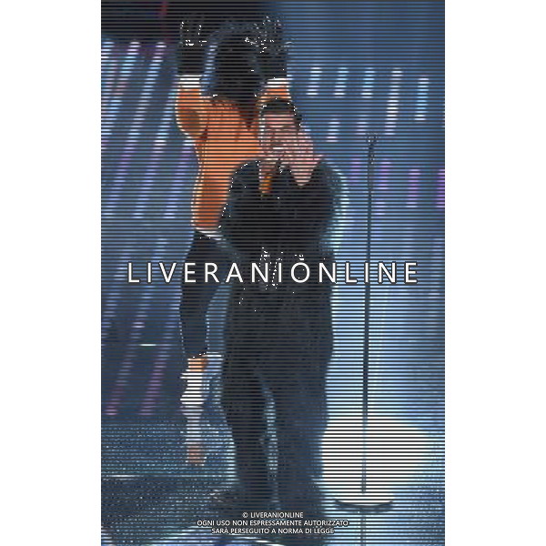 67mo Festival di Sanremo della Canzone Italiana Sanremo (IM) - 10.02.2017 Quarta Serata Nella Foto:Francesco Gabbani /Ph.Vitez-Ag. Aldo Liverani