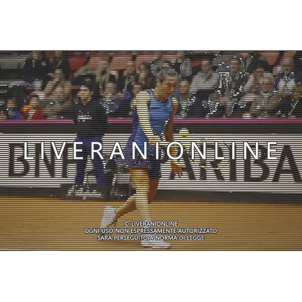 Fed Cup 2017 by BNP Paribas World Group II Italia - Slovacchia Giorno 1 Francesca Schiavone vs Anna Karolina Schmiedlova 11/02/2017 nella foto: FRANCESCA SCHIAVONE Â©Claudio Zamagni/Agenzia Aldo Liverani FRANCESCA SCHIAVONE during single match Francesca Schiavone against Anna Karolina Schmiedlova International Tennis FED CUP by BNP Paribas World Group II between ITALY and SLOVAKIA at PalaGalassi ForlÃ¬ on February 11th 2017 Italy. Photo credit by CLAUDIO ZAMAGNI/ALDO LIVERANI PHOTO AGENCY