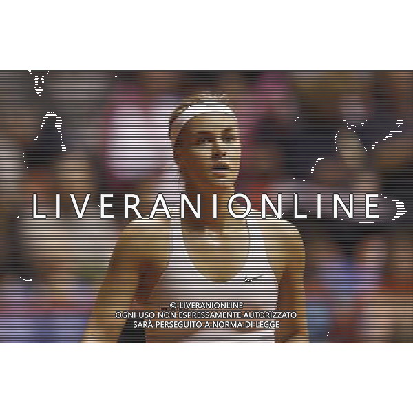 Fed Cup 2017 by BNP Paribas World Group II Italia - Slovacchia Giorno 1 Francesca Schiavone vs Anna Karolina Schmiedlova 11/02/2017 nella foto: ANNA KAROLINA SCHMIEDLOVA Â©Claudio Zamagni/Agenzia Aldo Liverani ANNA KAROLINA SCHMIEDLOVA during single match Francesca Schiavone against Anna Karolina Schmiedlova International Tennis FED CUP by BNP Paribas World Group II between ITALY and SLOVAKIA at PalaGalassi ForlÃ¬ on February 11th 2017 Italy. Photo credit by CLAUDIO ZAMAGNI/ALDO LIVERANI PHOTO AGENCY