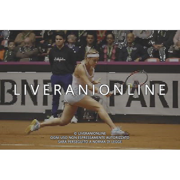 Fed Cup 2017 by BNP Paribas World Group II Italia - Slovacchia Giorno 1 Francesca Schiavone vs Anna Karolina Schmiedlova 11/02/2017 nella foto: ANNA KAROLINA SCHMIEDLOVA Â©Claudio Zamagni/Agenzia Aldo Liverani ANNA KAROLINA SCHMIEDLOVA during single match Francesca Schiavone against Anna Karolina Schmiedlova International Tennis FED CUP by BNP Paribas World Group II between ITALY and SLOVAKIA at PalaGalassi ForlÃ¬ on February 11th 2017 Italy. Photo credit by CLAUDIO ZAMAGNI/ALDO LIVERANI PHOTO AGENCY