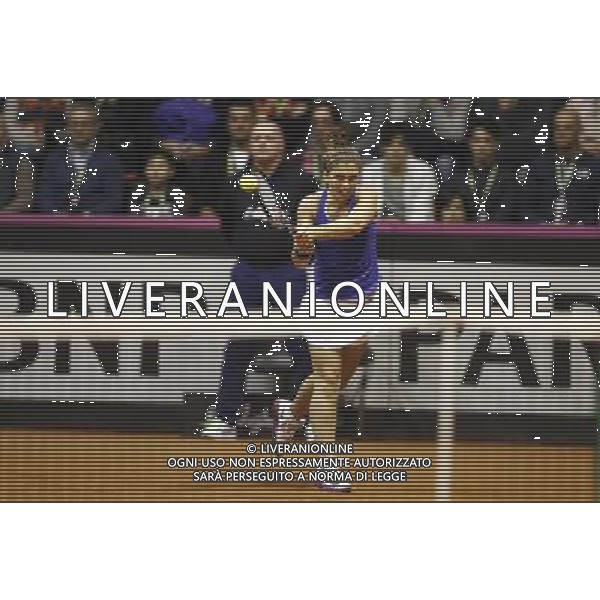 Fed Cup 2017 by BNP Paribas World Group II Italia - Slovacchia Giorno 1 Sara Errani vs Rebecca Sramkova 11/02/2017 nella foto: SARA ERRANI Â©Claudio Zamagni/Agenzia Aldo Liverani SARA ERRANI during single match Sara Errani against Rebecca Sramkova International Tennis FED CUP by BNP Paribas World Group II between ITALY and SLOVAKIA at PalaGalassi ForlÃ¬ on February 11th 2017 Italy. Photo credit by CLAUDIO ZAMAGNI/ALDO LIVERANI PHOTO AGENCY