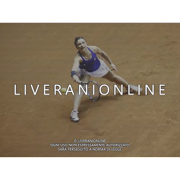 Fed Cup 2017 by BNP Paribas World Group II Italia - Slovacchia Giorno 1 Sara Errani vs Rebecca Sramkova 11/02/2017 nella foto: SARA ERRANI Â©Claudio Zamagni/Agenzia Aldo Liverani SARA ERRANI during single match Sara Errani against Rebecca Sramkova International Tennis FED CUP by BNP Paribas World Group II between ITALY and SLOVAKIA at PalaGalassi ForlÃ¬ on February 11th 2017 Italy. Photo credit by CLAUDIO ZAMAGNI/ALDO LIVERANI PHOTO AGENCY