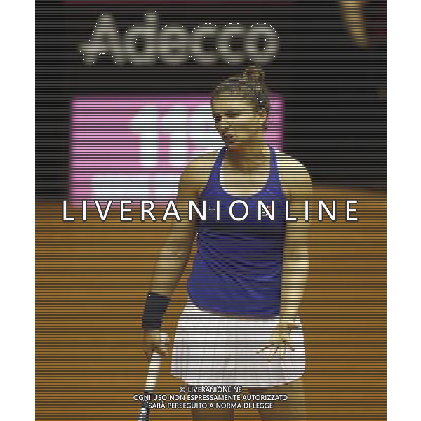Fed Cup 2017 by BNP Paribas World Group II Italia - Slovacchia Giorno 1 Sara Errani vs Rebecca Sramkova 11/02/2017 nella foto: SARA ERRANI Â©Claudio Zamagni/Agenzia Aldo Liverani SARA ERRANI during single match Sara Errani against Rebecca Sramkova International Tennis FED CUP by BNP Paribas World Group II between ITALY and SLOVAKIA at PalaGalassi ForlÃ¬ on February 11th 2017 Italy. Photo credit by CLAUDIO ZAMAGNI/ALDO LIVERANI PHOTO AGENCY