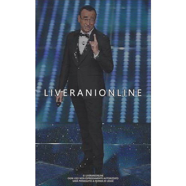 67mo Festival di Sanremo della Canzone Italiana Sanremo (IM) - 11.02.2017 Serata Finale Nella Foto:Carlo Conti /Ph.Vitez-Ag. Aldo Liverani