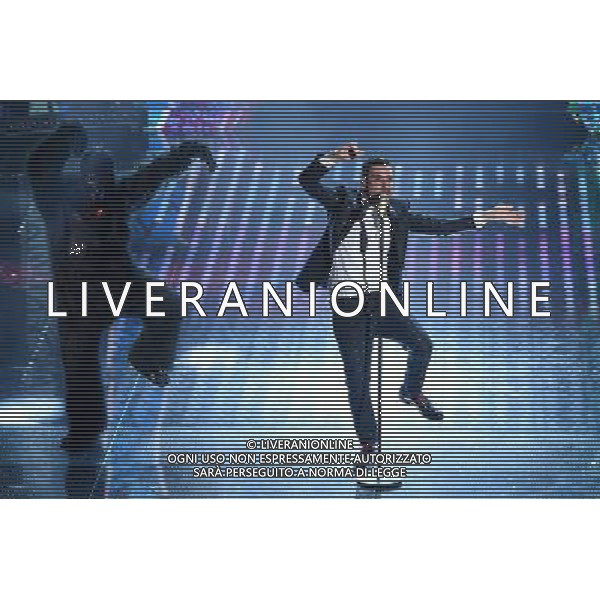 67mo Festival di Sanremo della Canzone Italiana Sanremo (IM) - 11.02.2017 Serata Finale Nella Foto:Francesco Gabbani /Ph.Vitez-Ag. Aldo Liverani