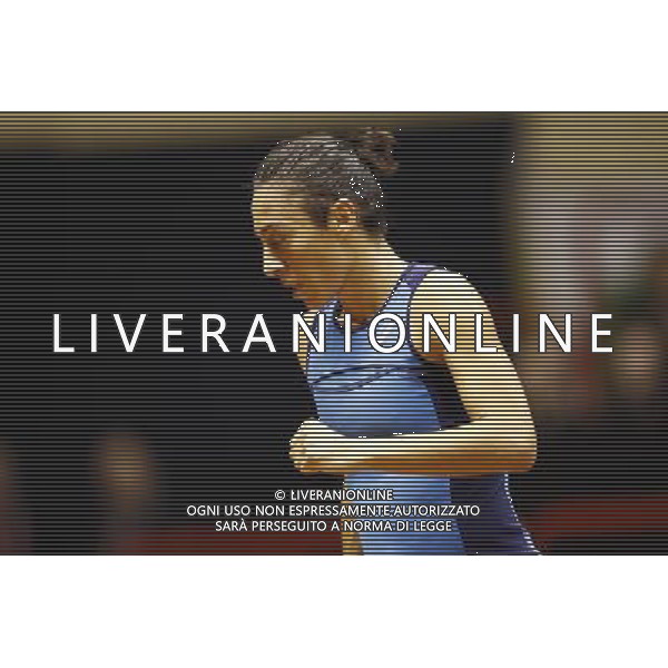 Fed Cup 2017 by BNP Paribas World Group II Italia - Slovacchia Giorno 1 Francesca Schiavone vs Anna Karolina Schmiedlova 11/02/2017 nella foto: FRANCESCA SCHIAVONE ©Claudio Zamagni/Agenzia Aldo Liverani FRANCESCA SCHIAVONE during single match Francesca Schiavone against Anna Karolina Schmiedlova International Tennis FED CUP by BNP Paribas World Group II between ITALY and SLOVAKIA at PalaGalassi Forl“ on February 11th 2017 Italy. Photo credit by CLAUDIO ZAMAGNI/ALDO LIVERANI PHOTO AGENCY