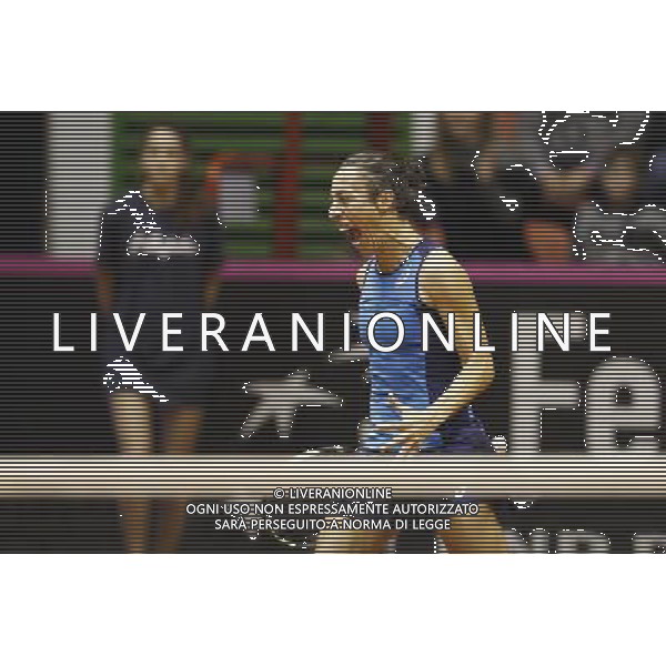 Fed Cup 2017 by BNP Paribas World Group II Italia - Slovacchia Giorno 1 Francesca Schiavone vs Anna Karolina Schmiedlova 11/02/2017 nella foto: FRANCESCA SCHIAVONE ©Claudio Zamagni/Agenzia Aldo Liverani FRANCESCA SCHIAVONE during single match Francesca Schiavone against Anna Karolina Schmiedlova International Tennis FED CUP by BNP Paribas World Group II between ITALY and SLOVAKIA at PalaGalassi Forl“ on February 11th 2017 Italy. Photo credit by CLAUDIO ZAMAGNI/ALDO LIVERANI PHOTO AGENCY