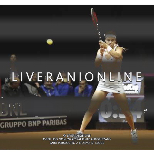 Fed Cup 2017 by BNP Paribas World Group II Italia - Slovacchia Giorno 1 Francesca Schiavone vs Anna Karolina Schmiedlova 11/02/2017 nella foto: ANNA KAROLINA SCHMIEDLOVA ©Claudio Zamagni/Agenzia Aldo Liverani ANNA KAROLINA SCHMIEDLOVA during single match Francesca Schiavone against Anna Karolina Schmiedlova International Tennis FED CUP by BNP Paribas World Group II between ITALY and SLOVAKIA at PalaGalassi Forl“ on February 11th 2017 Italy. Photo credit by CLAUDIO ZAMAGNI/ALDO LIVERANI PHOTO AGENCY