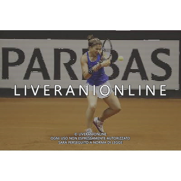 Fed Cup 2017 by BNP Paribas World Group II Italia - Slovacchia Giorno 1 Sara Errani vs Rebecca Sramkova 11/02/2017 nella foto: SARA ERRANI ©Claudio Zamagni/Agenzia Aldo Liverani SARA ERRANI during single match Sara Errani against Rebecca Sramkova International Tennis FED CUP by BNP Paribas World Group II between ITALY and SLOVAKIA at PalaGalassi Forl“ on February 11th 2017 Italy. Photo credit by CLAUDIO ZAMAGNI/ALDO LIVERANI PHOTO AGENCY