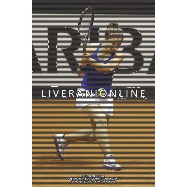 Fed Cup 2017 by BNP Paribas World Group II Italia - Slovacchia Giorno 1 Sara Errani vs Rebecca Sramkova 11/02/2017 nella foto: SARA ERRANI ©Claudio Zamagni/Agenzia Aldo Liverani SARA ERRANI during single match Sara Errani against Rebecca Sramkova International Tennis FED CUP by BNP Paribas World Group II between ITALY and SLOVAKIA at PalaGalassi Forl“ on February 11th 2017 Italy. Photo credit by CLAUDIO ZAMAGNI/ALDO LIVERANI PHOTO AGENCY