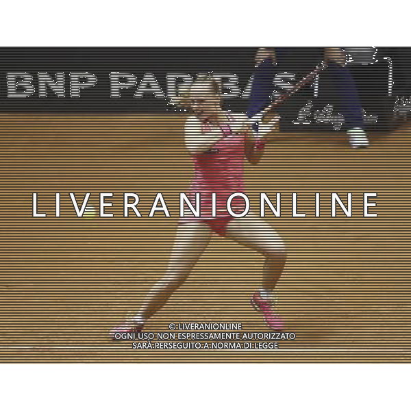 Fed Cup 2017 by BNP Paribas World Group II Italia - Slovacchia Giorno 1 Sara Errani vs Rebecca Sramkova 11/02/2017 nella foto: REBECCA SRAMKOVA ©Claudio Zamagni/Agenzia Aldo Liverani during single match Sara Errani against Rebecca Sramkova International Tennis FED CUP by BNP Paribas World Group II between ITALY and SLOVAKIA at PalaGalassi Forl“ on February 11th 2017 Italy. Photo credit by CLAUDIO ZAMAGNI/ALDO LIVERANI PHOTO AGENCY
