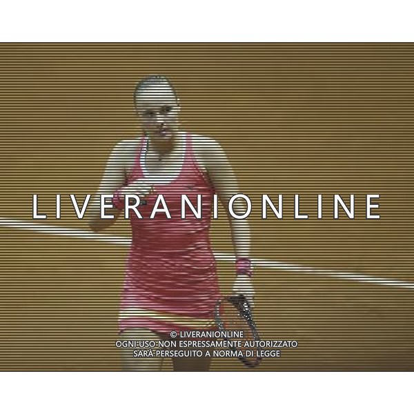 Fed Cup 2017 by BNP Paribas World Group II Italia - Slovacchia Giorno 1 Sara Errani vs Rebecca Sramkova 11/02/2017 nella foto: REBECCA SRAMKOVA ©Claudio Zamagni/Agenzia Aldo Liverani REBECCA SRAMKOVA during single match Sara Errani against Rebecca Sramkova International Tennis FED CUP by BNP Paribas World Group II between ITALY and SLOVAKIA at PalaGalassi Forl“ on February 11th 2017 Italy. Photo credit by CLAUDIO ZAMAGNI/ALDO LIVERANI PHOTO AGENCY