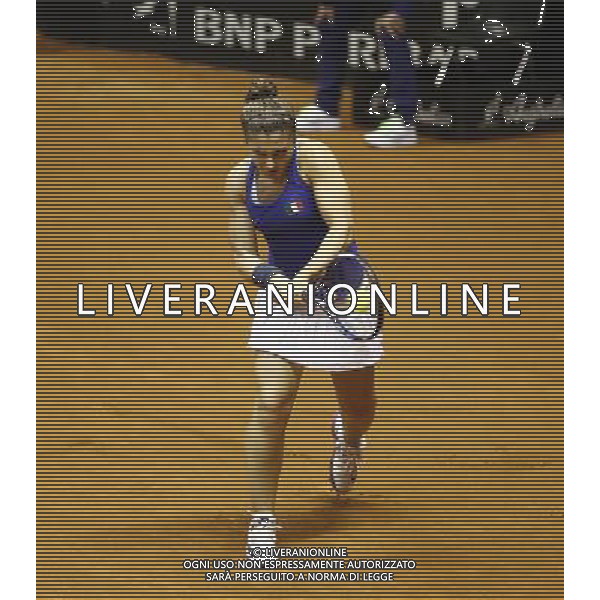 Fed Cup 2017 by BNP Paribas World Group II Italia - Slovacchia Giorno 1 Sara Errani vs Rebecca Sramkova 11/02/2017 nella foto: SARA ERRANI ©Claudio Zamagni/Agenzia Aldo Liverani SARA ERRANI during single match Sara Errani against Rebecca Sramkova International Tennis FED CUP by BNP Paribas World Group II between ITALY and SLOVAKIA at PalaGalassi Forl“ on February 11th 2017 Italy. Photo credit by CLAUDIO ZAMAGNI/ALDO LIVERANI PHOTO AGENCY