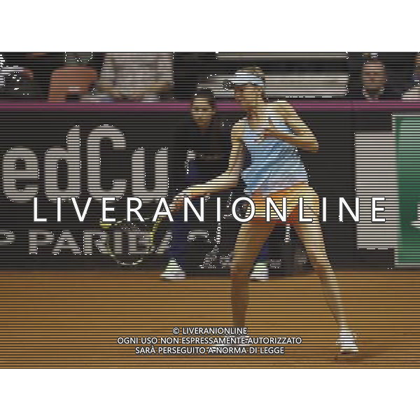 Fed Cup 2017 by BNP Paribas World Group II Italia - Slovacchia Giorno 2 Sara Errani vs Daniela Hantuchova 12/02/2017 nella foto: DANIELA HANTUCHOVA Â©Claudio Zamagni/Agenzia Aldo Liverani DANIELA HANTUCHOVA during single match Sara Errani against Daniela Hantuchova International Tennis FED CUP by BNP Paribas World Group II between ITALY and SLOVAKIA at PalaGalassi ForlÃ¬ on February 12th 2017 Italy. Photo credit by CLAUDIO ZAMAGNI/ALDO LIVERANI PHOTO AGENCY