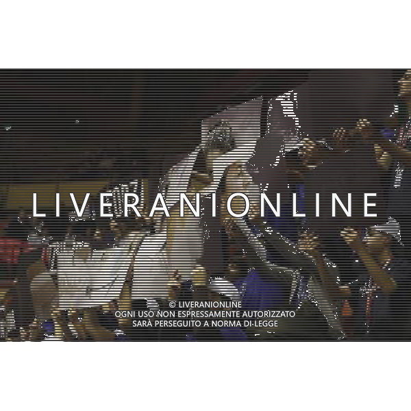 Fed Cup 2017 by BNP Paribas World Group II Italia - Slovacchia Giorno 2 Sara Errani vs Daniela Hantuchova 12/02/2017 nella foto: tifosi italiani Â©Claudio Zamagni/Agenzia Aldo Liverani italian supporter during single match Sara Errani against Daniela Hantuchova International Tennis FED CUP by BNP Paribas World Group II between ITALY and SLOVAKIA at PalaGalassi ForlÃ¬ on February 12th 2017 Italy. Photo credit by CLAUDIO ZAMAGNI/ALDO LIVERANI PHOTO AGENCY