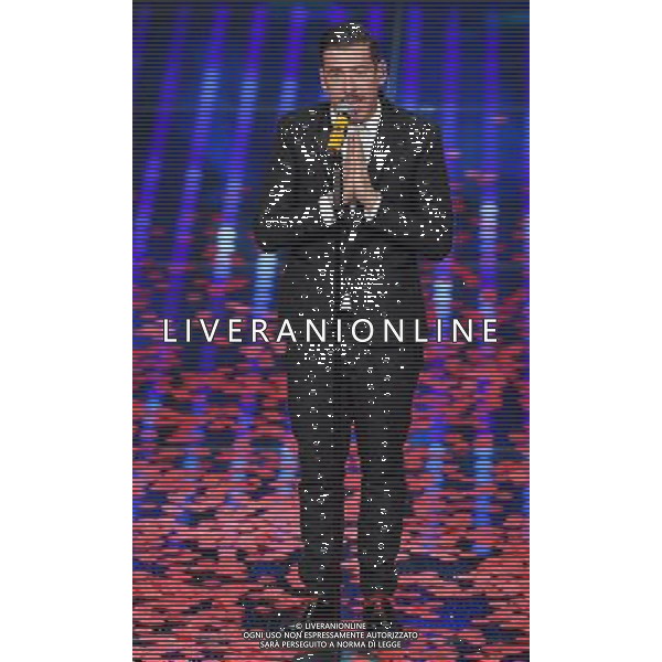 67mo Festival di Sanremo della Canzone Italiana Sanremo (IM) - 11.02.2017 Serata Finale Nella Foto:Francesco Gabbani vincitore del Festival di Sanremo /Ph.Vitez-Ag. Aldo Liverani