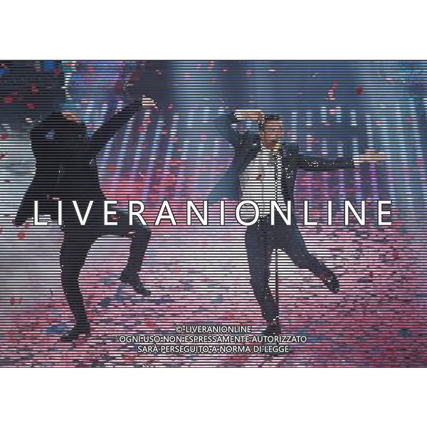 67mo Festival di Sanremo della Canzone Italiana Sanremo (IM) - 11.02.2017 Serata Finale Nella Foto:Francesco Gabbani vincitore del Festival di Sanremo /Ph.Vitez-Ag. Aldo Liverani