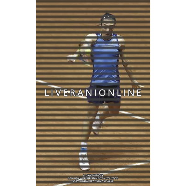 Fed Cup 2017 by BNP Paribas World Group II Italia - Slovacchia Giorno 2 Francesca schiavone vs Rebecca Sramkova 12/02/2017 nella foto: FRANCESCA SCHIAVONE Â©Claudio Zamagni/Agenzia Aldo Liverani FRANCESCA SCHIAVONE during single match Francesca Schiavone against Rebecca Sramkova International Tennis FED CUP by BNP Paribas World Group II between ITALY and SLOVAKIA at PalaGalassi ForlÃ¬ on February 12th 2017 Italy. Photo credit by CLAUDIO ZAMAGNI/ALDO LIVERANI PHOTO AGENCY / AGENZIA ALDO LIVERANI SAS