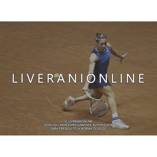 Fed Cup 2017 by BNP Paribas World Group II Italia - Slovacchia Giorno 2 Francesca schiavone vs Rebecca Sramkova 12/02/2017 nella foto: FRANCESCA SCHIAVONE Â©Claudio Zamagni/Agenzia Aldo Liverani FRANCESCA SCHIAVONE during single match Francesca Schiavone against Rebecca Sramkova International Tennis FED CUP by BNP Paribas World Group II between ITALY and SLOVAKIA at PalaGalassi ForlÃ¬ on February 12th 2017 Italy. Photo credit by CLAUDIO ZAMAGNI/ALDO LIVERANI PHOTO AGENCY / AGENZIA ALDO LIVERANI SAS