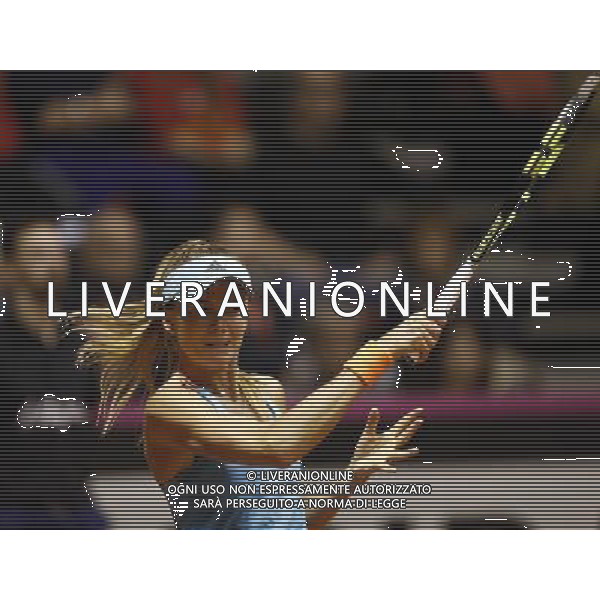 Fed Cup 2017 by BNP Paribas World Group II Italia - Slovacchia Giorno 2 Sara Errani vs Daniela Hantuchova 12/02/2017 nella foto: DANIELA HANTUCHOVA Â©Claudio Zamagni/Agenzia Aldo Liverani DANIELA HANTUCHOVA during single match Sara Errani against Daniela Hantuchova International Tennis FED CUP by BNP Paribas World Group II between ITALY and SLOVAKIA at PalaGalassi ForlÃ¬ on February 12th 2017 Italy. Photo credit by CLAUDIO ZAMAGNI/ALDO LIVERANI PHOTO AGENCY