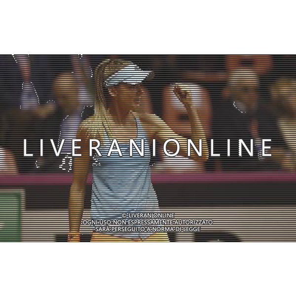 Fed Cup 2017 by BNP Paribas World Group II Italia - Slovacchia Giorno 2 Sara Errani vs Daniela Hantuchova 12/02/2017 nella foto: DANIELA HANTUCHOVA Â©Claudio Zamagni/Agenzia Aldo Liverani DANIELA HANTUCHOVA during single match Sara Errani against Daniela Hantuchova International Tennis FED CUP by BNP Paribas World Group II between ITALY and SLOVAKIA at PalaGalassi ForlÃ¬ on February 12th 2017 Italy. Photo credit by CLAUDIO ZAMAGNI/ALDO LIVERANI PHOTO AGENCY