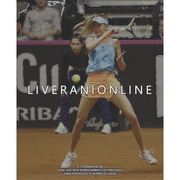 Fed Cup 2017 by BNP Paribas World Group II Italia - Slovacchia Giorno 2 Sara Errani vs Daniela Hantuchova 12/02/2017 nella foto: DANIELA HANTUCHOVA Â©Claudio Zamagni/Agenzia Aldo Liverani DANIELA HANTUCHOVA during single match Sara Errani against Daniela Hantuchova International Tennis FED CUP by BNP Paribas World Group II between ITALY and SLOVAKIA at PalaGalassi ForlÃ¬ on February 12th 2017 Italy. Photo credit by CLAUDIO ZAMAGNI/ALDO LIVERANI PHOTO AGENCY
