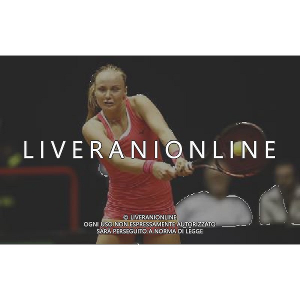 Fed Cup 2017 by BNP Paribas World Group II Italia - Slovacchia Giorno 2 Francesca schiavone vs Rebecca Sramkova 12/02/2017 nella foto: REBECCA SRAMKOVA Â©Claudio Zamagni/Agenzia Aldo Liverani REBECCA SRAMKOVA during single match Francesca Schiavone against Rebecca Sramkova International Tennis FED CUP by BNP Paribas World Group II between ITALY and SLOVAKIA at PalaGalassi ForlÃ¬ on February 12th 2017 Italy. Photo credit by CLAUDIO ZAMAGNI/ALDO LIVERANI PHOTO AGENCY