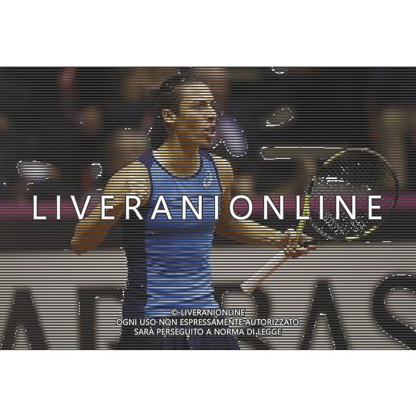 Fed Cup 2017 by BNP Paribas World Group II Italia - Slovacchia Giorno 2 Francesca schiavone vs Rebecca Sramkova 12/02/2017 nella foto: FRANCESCA SCHIAVONE Â©Claudio Zamagni/Agenzia Aldo Liverani FRANCESCA SCHIAVONE during single match Francesca Schiavone against Rebecca Sramkova International Tennis FED CUP by BNP Paribas World Group II between ITALY and SLOVAKIA at PalaGalassi ForlÃ¬ on February 12th 2017 Italy. Photo credit by CLAUDIO ZAMAGNI/ALDO LIVERANI PHOTO AGENCY