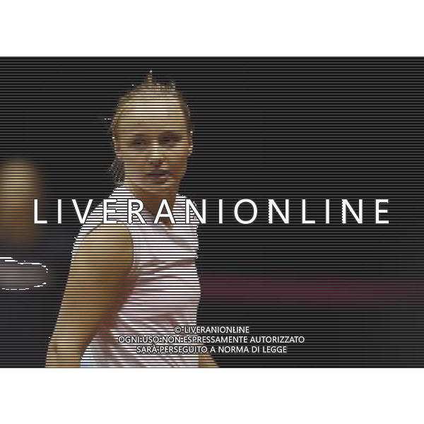 Fed Cup 2017 by BNP Paribas World Group II Italia - Slovacchia Giorno 2 Jasmine Paolini Martina Trevisan vs Daniela Hatuchkova Rebecca Sramkova 12/02/2017 nella foto: REBECCA SRAMKOVA Â©Claudio Zamagni/Agenzia Aldo Liverani REBECCA SRAMKOVA during double match Jasmine Paolini Martina Trevisam against Daniela Hantuchkova Rebecca Sramkova International Tennis FED CUP by BNP Paribas World Group II between ITALY and SLOVAKIA at PalaGalassi ForlÃ¬ on February 12th 2017 Italy. Photo credit by CLAUDIO ZAMAGNI/ALDO LIVERANI PHOTO AGENCY