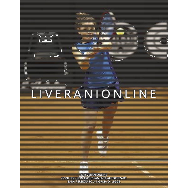 Fed Cup 2017 by BNP Paribas World Group II Italia - Slovacchia Giorno 2 Jasmine Paolini Martina Trevisan vs Daniela Hatuchkova Rebecca Sramkova 12/02/2017 nella foto: JASMINE PAOLINI Â©Claudio Zamagni/Agenzia Aldo Liverani JASMINE PAOLINI during double match Jasmine Paolini Martina Trevisam against Daniela Hantuchkova Rebecca Sramkova International Tennis FED CUP by BNP Paribas World Group II between ITALY and SLOVAKIA at PalaGalassi ForlÃ¬ on February 12th 2017 Italy. Photo credit by CLAUDIO ZAMAGNI/ALDO LIVERANI PHOTO AGENCY