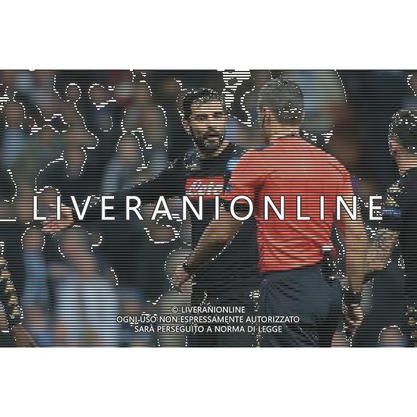 Real Madrid vs Napoli Champions League - Ottavi di finale, Santiago Bernabeu, Madrid 15 febbraio 2017 nella foto ALBIOL ©MOSCA / AGENZIA ALDO LIVERANI SAS
