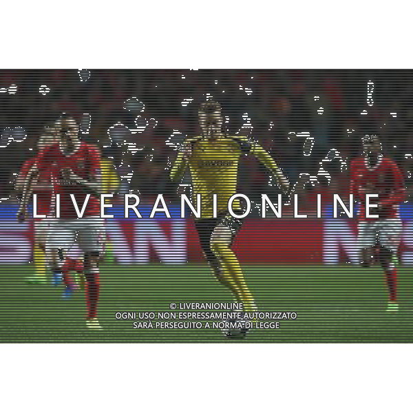 firo : 14.02.2017, Fu§ball, Saison 2016/2017, UEFA, Champions League, CL, CHL, Benfica Lissabon - BVB, Borussia Dortmund 1:0 Marco REUS, BVB, Einzelaktion, Gestik $worldrights,Es gelten unsere AGB, einsehbar auf www.firosportphoto.de, copyright by firo sportphoto: Coesfelder Str. 207 D-48249 DŸlmen www.firosportphoto.de mail@firosportphoto.de (V o l k s b a n k B o c h u m - W i t t e n ) BLZ.: 430 601 29 Kt. Nr.: 341 117 100 Tel:Ê +49-2594-9916004 Fax:Ê+49-2594-9916005 AG ALDO LIVERANI SAS ONLY ITALY