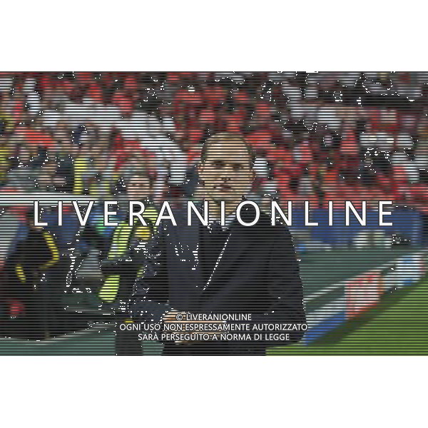 firo : 14.02.2017, Fu§ball, Saison 2016/2017, UEFA, Champions League, CL, CHL, Benfica Lissabon - BVB, Borussia Dortmund 1:0 Trainer Thomas TUCHEL, BVB $worldrights,Es gelten unsere AGB, einsehbar auf www.firosportphoto.de, copyright by firo sportphoto: Coesfelder Str. 207 D-48249 DŸlmen www.firosportphoto.de mail@firosportphoto.de (V o l k s b a n k B o c h u m - W i t t e n ) BLZ.: 430 601 29 Kt. Nr.: 341 117 100 Tel:Ê +49-2594-9916004 Fax:Ê+49-2594-9916005 AG ALDO LIVERANI SAS ONLY ITALY