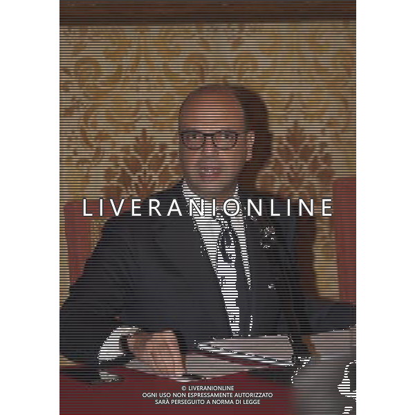 Milano ( MI ) 16/02/2017 Palazzo Marino incontro Italy is now and next! Nella foto: Angelino Alfano Ministro degli Affari Esteri e della Cooperazione Internazionale PH Lauro Montagnini /AGENZIA ALDO LIVERANI SAS / AGENZIA ALDO LIVERANI SAS