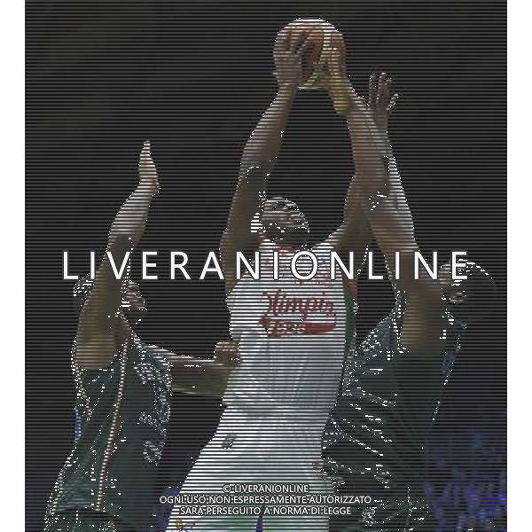 Postemobile Final Eight 2017 Quarti di Finale Gara 2 Rimini - 16.02.2017 EA7 Emporio Armani Milanoâ€“Cantine Due Palme Brindisi Nella Foto:McLean Jamel /Ph.Vitez-Ag. Aldo Liverani
