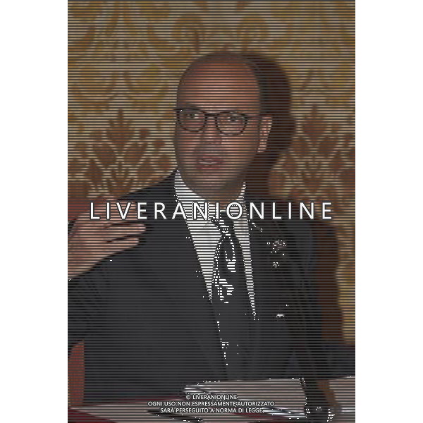 Milano ( MI ) 16/02/2017 Palazzo Marino incontro Italy is now and next! Nella foto: Angelino Alfano Ministro degli Affari Esteri e della Cooperazione Internazionale PH Lauro Montagnini /AGENZIA ALDO LIVERANI SAS / AGENZIA ALDO LIVERANI SAS