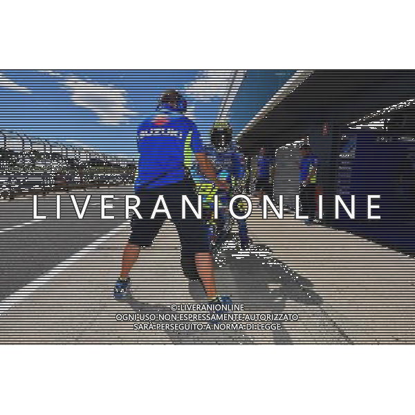 Phillip Island Australia 16.02.2017 MotoGP 2017 pre season test at the Phillip Island Circuit, Andrea Iannone (Suzuki Ecstar) photoPSP / Newspix.pl --- Newspix.pl / AGENZIA ALDO LIVERANI SAS - ITALY ONLY EDITORIAL USE ONLY