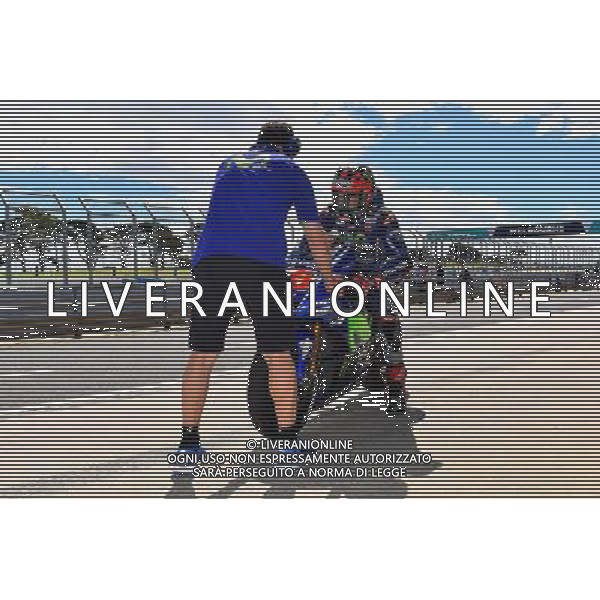 Phillip Island Australia 16.02.2017 MotoGP 2017 pre season test at the Phillip Island Circuit, Maverick Vinales (Movistar Yamaha) photoPSP / Newspix.pl --- Newspix.pl / AGENZIA ALDO LIVERANI SAS - ITALY ONLY EDITORIAL USE ONLY