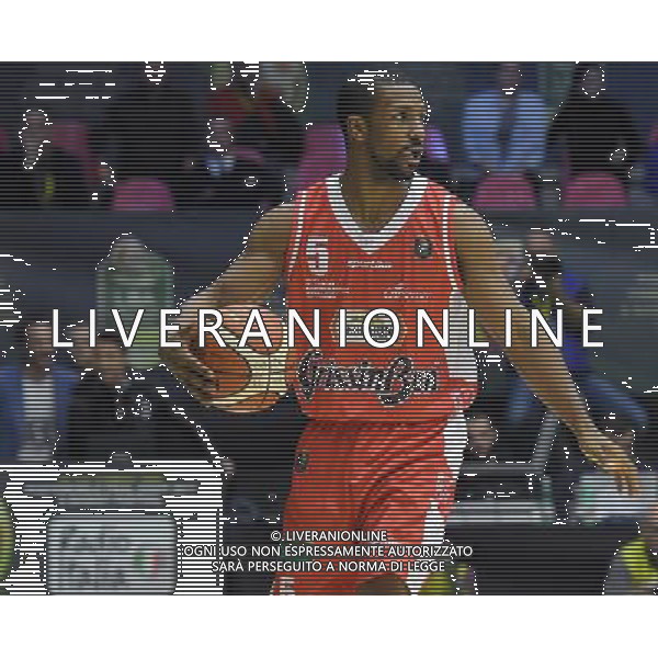 Postemobile Final Eight 2017 Quarti di Finale Gara 1 Rimini - 16.02.2017 Grissin Bon Reggio Emiliaâ€“Betaland Capo Dâ€™Orlando Nella Foto:Needham Derek /Ph.Vitez-Ag. Aldo Liverani