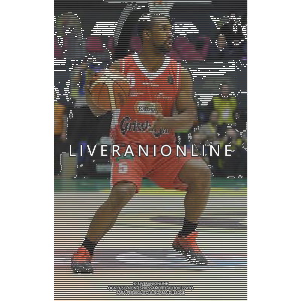 Postemobile Final Eight 2017 Quarti di Finale Gara 1 Rimini - 16.02.2017 Grissin Bon Reggio Emiliaâ€“Betaland Capo Dâ€™Orlando Nella Foto:Needham Derek /Ph.Vitez-Ag. Aldo Liverani