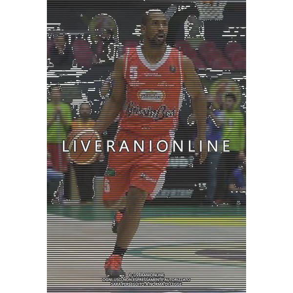 Postemobile Final Eight 2017 Quarti di Finale Gara 1 Rimini - 16.02.2017 Grissin Bon Reggio Emiliaâ€“Betaland Capo Dâ€™Orlando Nella Foto:Needham Derek /Ph.Vitez-Ag. Aldo Liverani