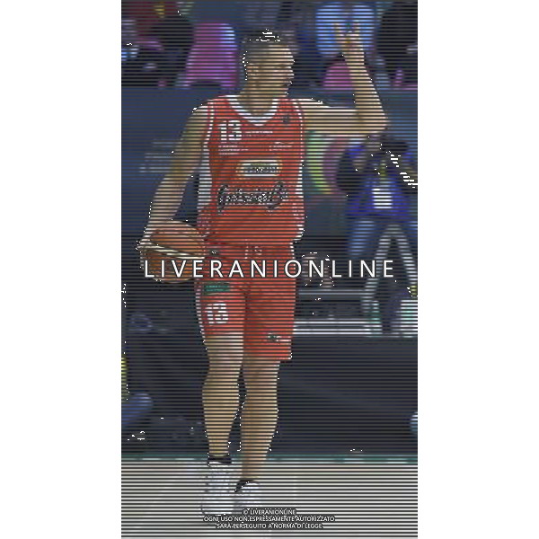 Postemobile Final Eight 2017 Quarti di Finale Gara 1 Rimini - 16.02.2017 Grissin Bon Reggio Emiliaâ€“Betaland Capo Dâ€™Orlando Nella Foto:Kaukenas Rimantas /Ph.Vitez-Ag. Aldo Liverani