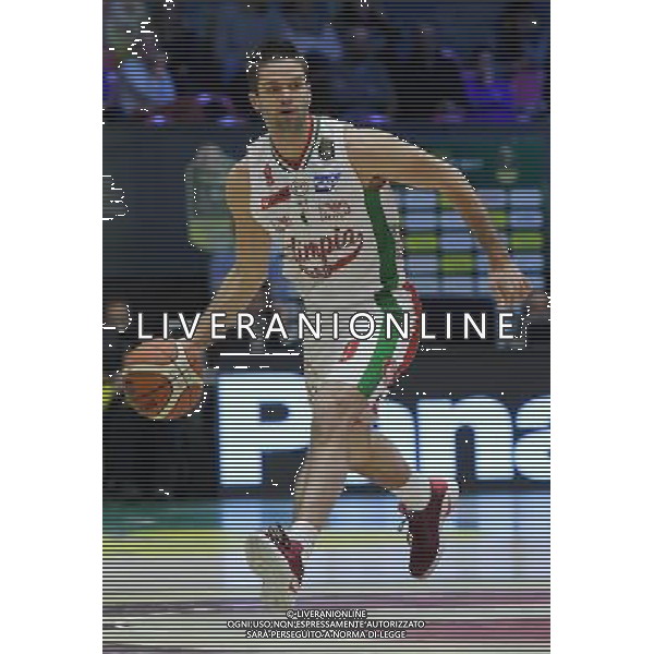 Postemobile Final Eight 2017 Quarti di Finale Gara 2 Rimini - 16.02.2017 EA7 Emporio Armani Milanoâ€“Cantine Due Palme Brindisi Nella Foto:Kalnietis Mantas /Ph.Vitez-Ag. Aldo Liverani