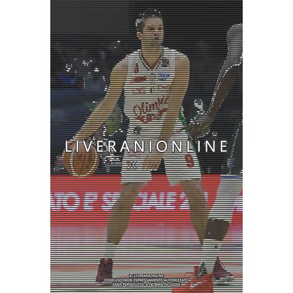 Postemobile Final Eight 2017 Quarti di Finale Gara 2 Rimini - 16.02.2017 EA7 Emporio Armani Milanoâ€“Cantine Due Palme Brindisi Nella Foto:Kalnietis Mantas /Ph.Vitez-Ag. Aldo Liverani