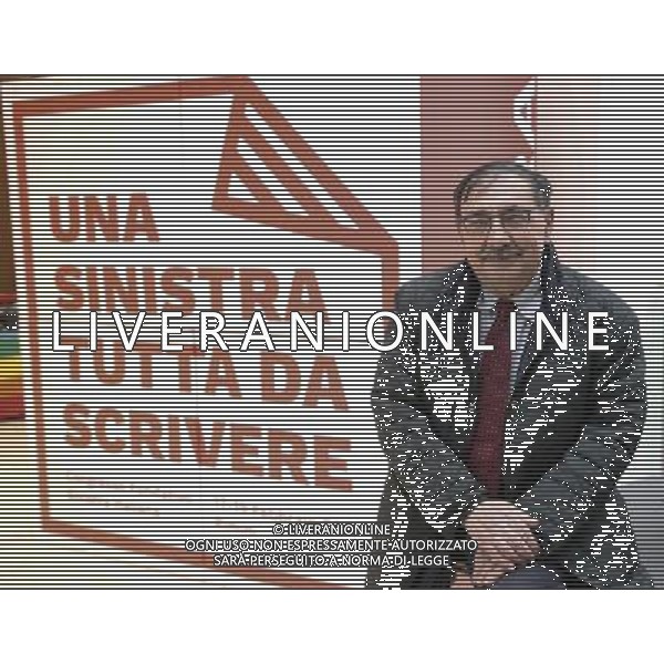 Rimini - 17/02/2017 Congresso Nazionale Fondativo di Sinistra Italiana nella foto: FABIO MUSSI Â©Claudio Zamagni/Agenzia Aldo Liverani / AGENZIA ALDO LIVERANI SAS